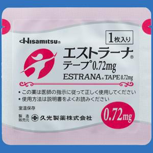 【新品】0.72mgエスト女性ホルモン補充ラーナテープ 20枚 エストラーナテープ0.72mg 14枚(分包品)｜薬の個人輸入 空詩堂