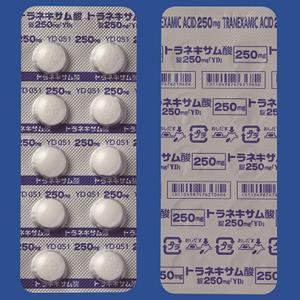 トラネキサム酸錠250mg「YD」：100錠（10錠×10）PTP｜薬の個人輸入 空詩堂